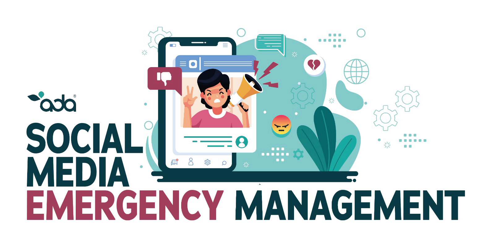 ada on cloud social media emergency management